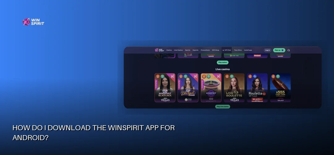 Winspirit promotional banner