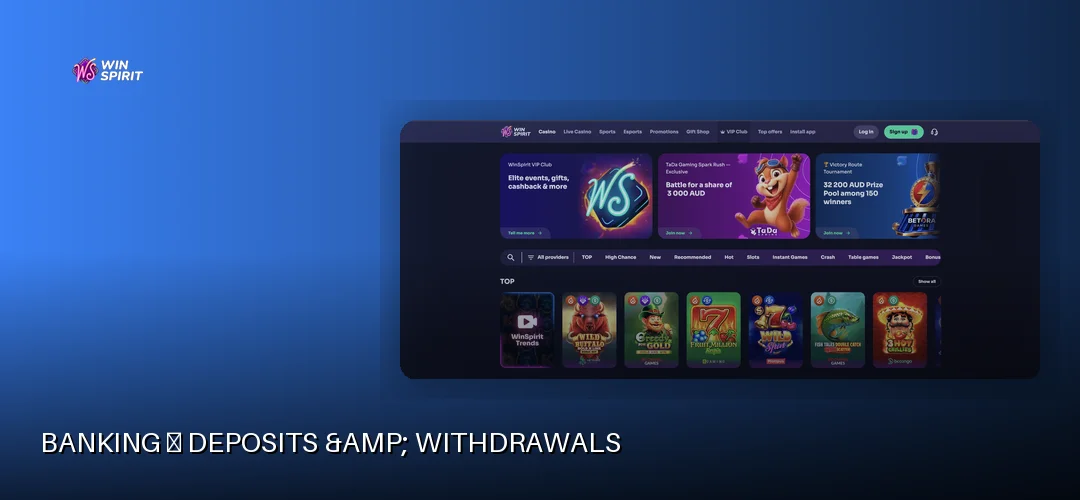 Winspirit promotional banner
