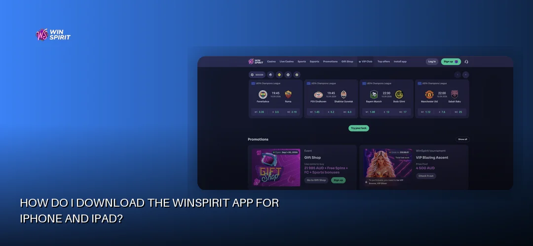Winspirit promotional banner